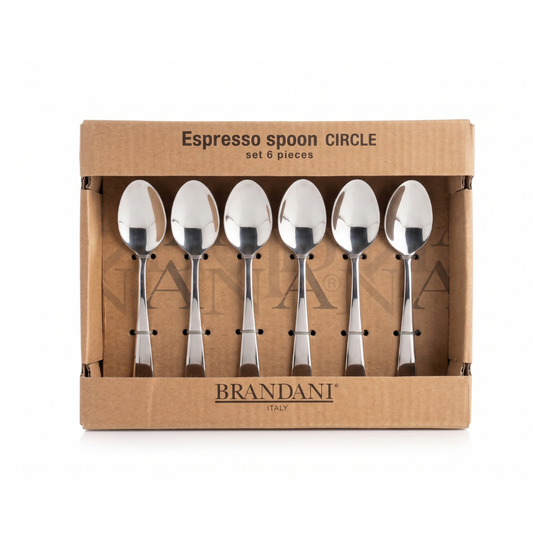 Set de Cucharitas para Espresso Brandani – 6 Piezas