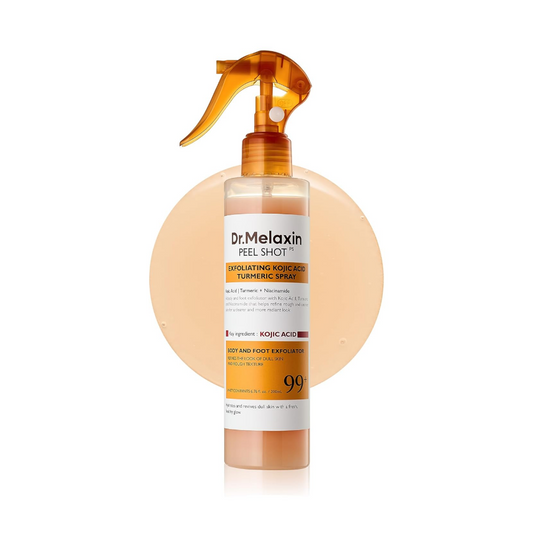 Dr. Melaxin Peel Shot – Spray Exfoliante Corporal con Ácido Kójico y Cúrcuma