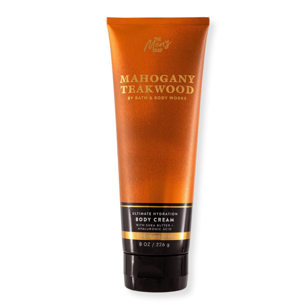 Mahogany Teakwood Body Cream para Hombre | Bath & Body Works