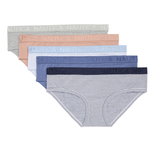 Panty Nautica Mujer – Pack x5 Colores Surtidos | Talla M