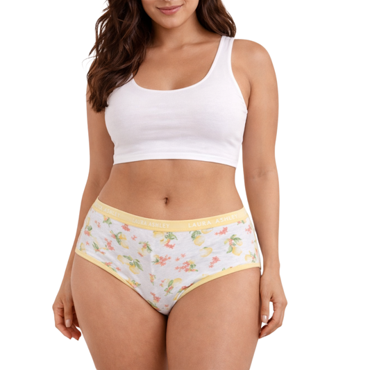 Set de 5 Calzones de Algodón – Talla L | Laura Ashley