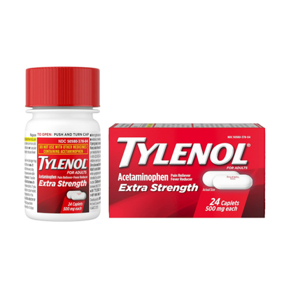 Tylenol Extra Fuerte 500 mg – 24 Capletas