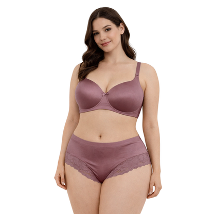 Panty Mujer Suave con Encaje – Set de 4 | Talla M