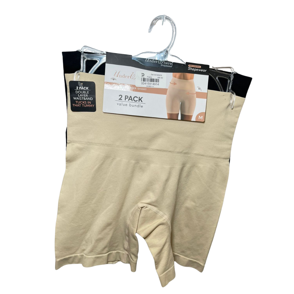 Short Faja Moldeadora Mujer – Set de 2 | Talla L