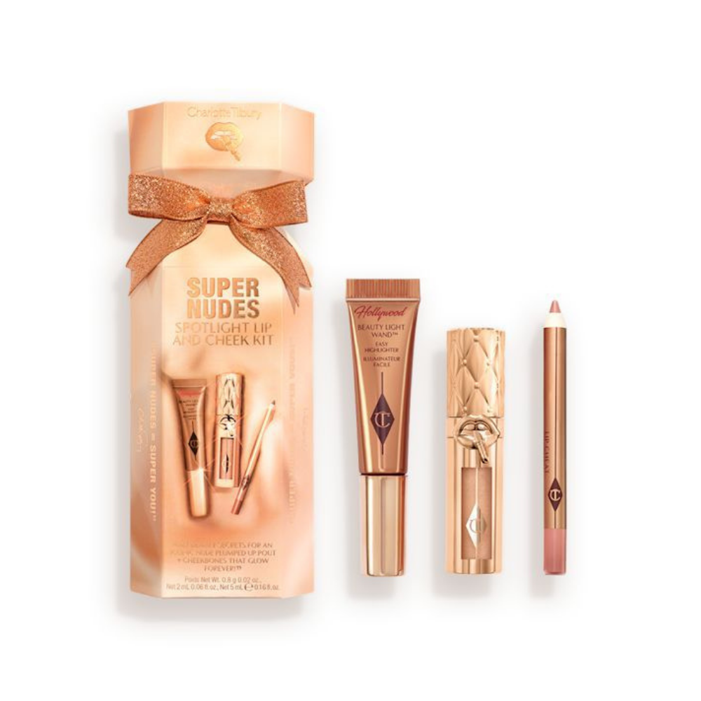 Charlotte Tilbury  Lip and Cheek Trio Makeup Gift Set