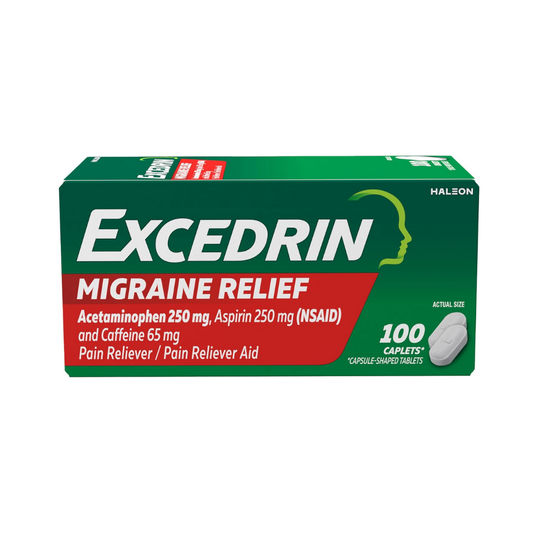 Excedrin 100 pastillas