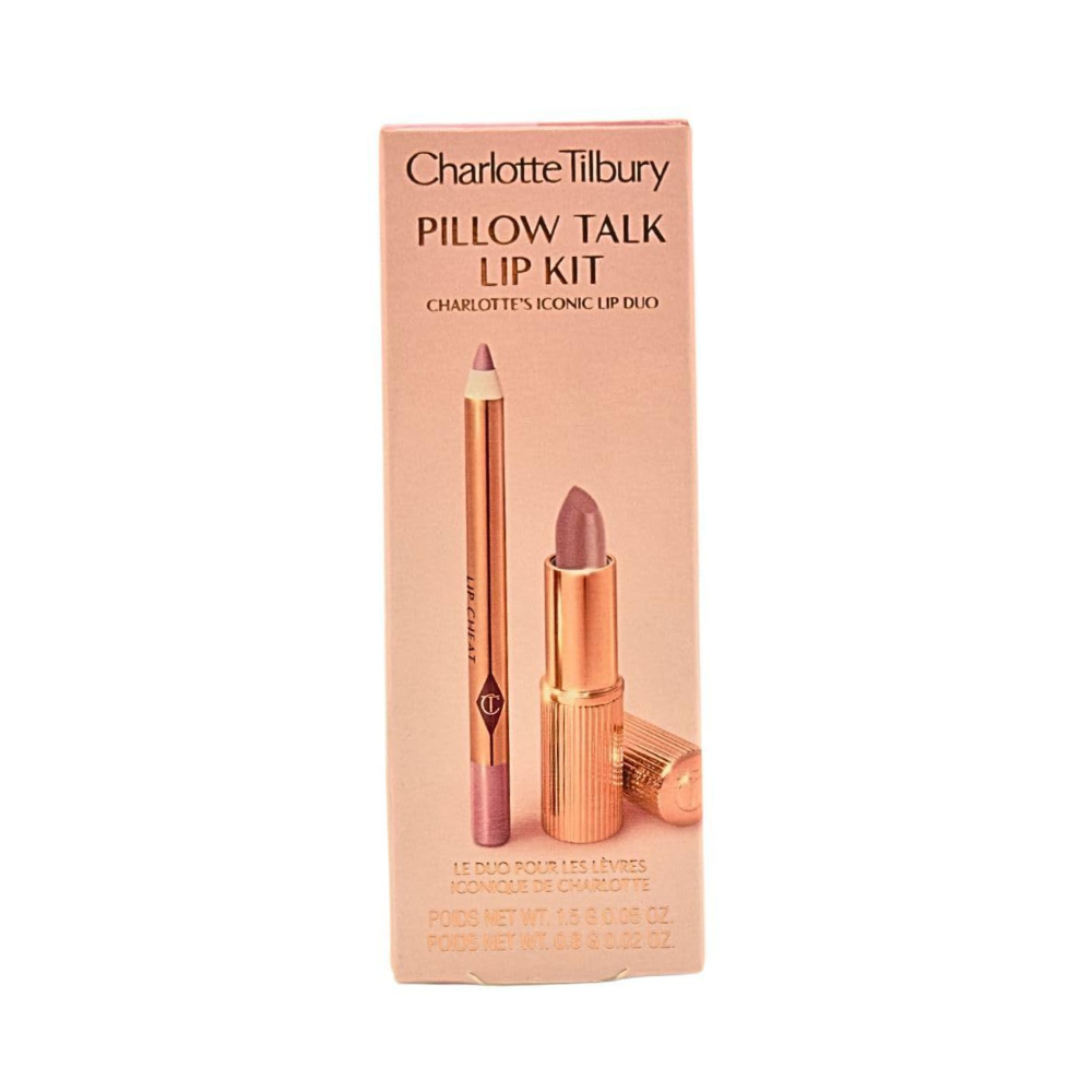 Charlotte Tilbury Mini Pillow Talk - Conjunto de lápiz labial