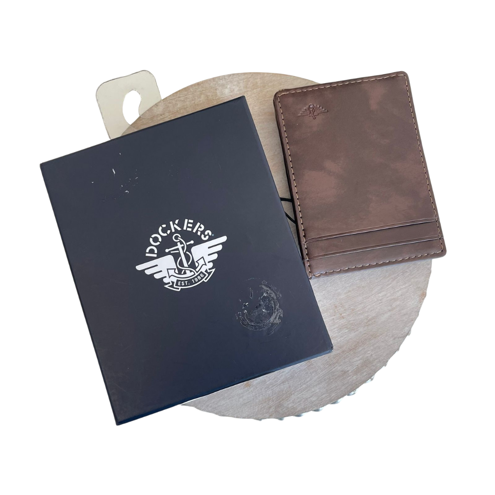 Tarjetero para Hombre Docker