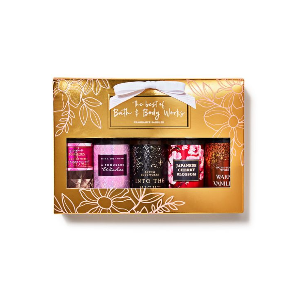 Set de 5 minis Splash Bath and Body Works