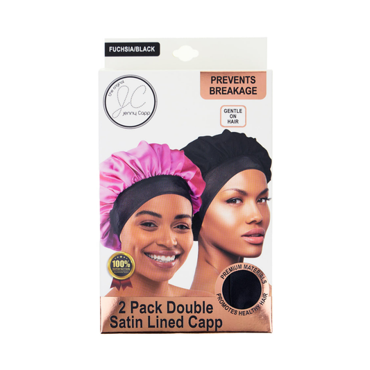 Pack de 2 Gorras Forradas en Satín