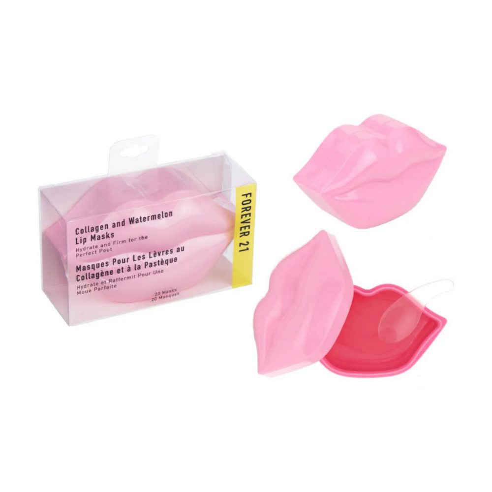 FOREVER 21 Collagen And Watermelon Lip Masks
