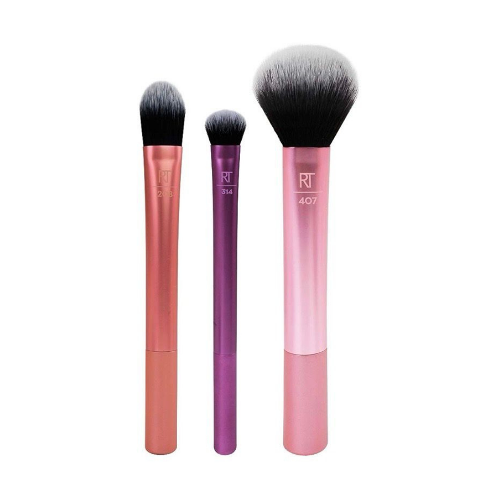 Set de Brochas Real Techniques para Rostro – 3 Piezas