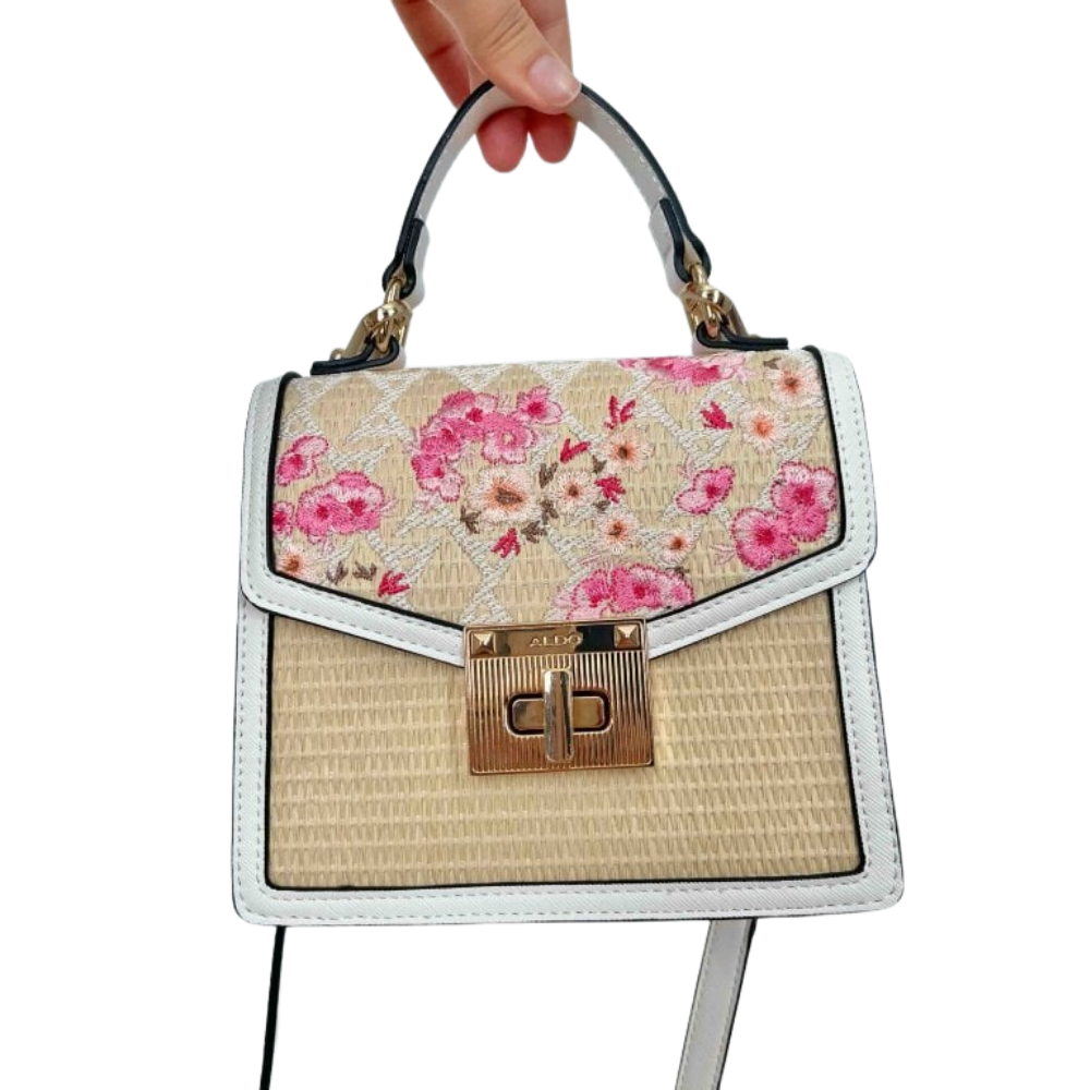 Cartera Aldo Floreada