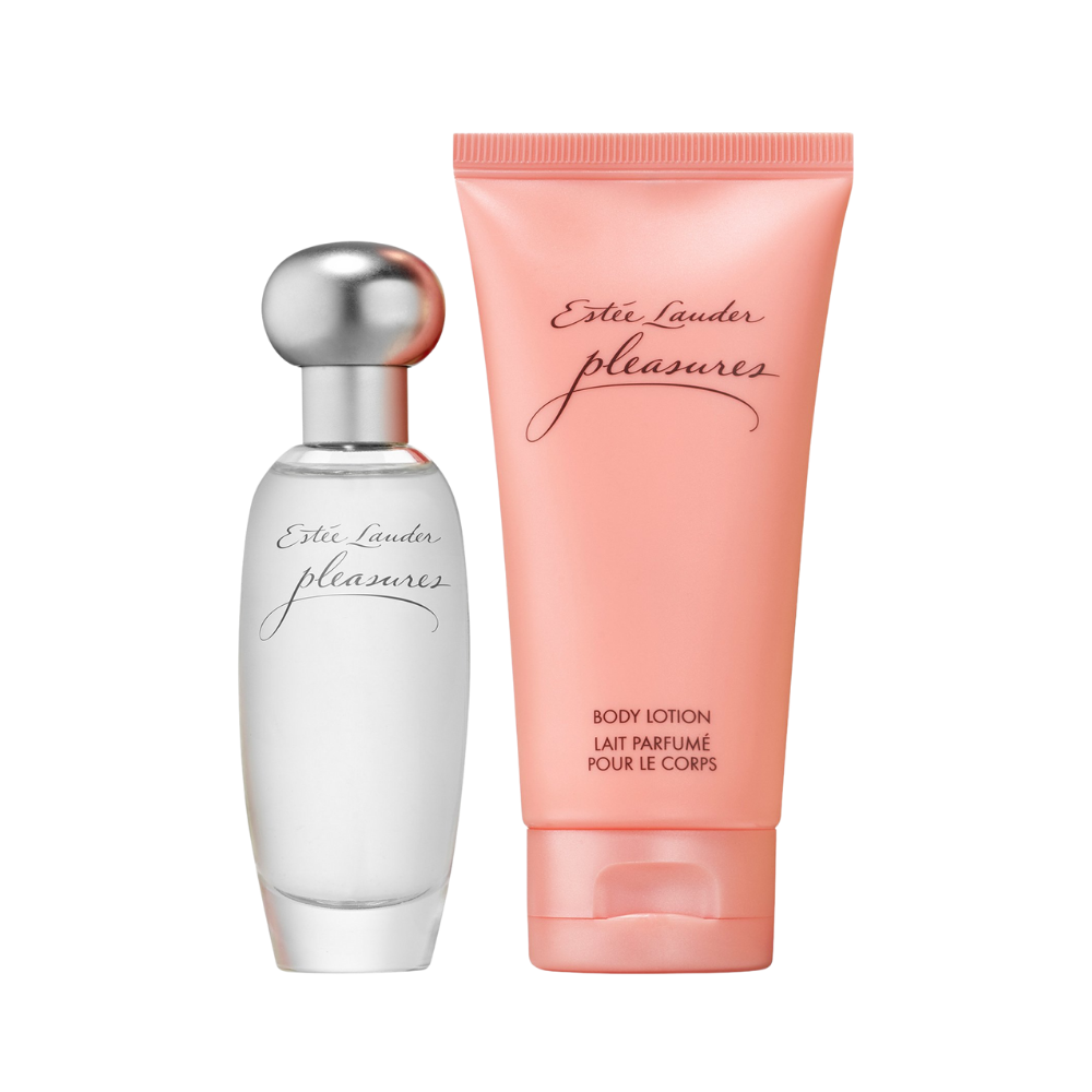 Estée Lauder Pleasures – Set Perfume para Mujer + Body Lotion