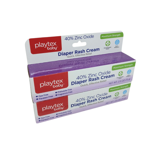 Diaper Rash Cream 40% Zinc Oxide (2.5 oz)