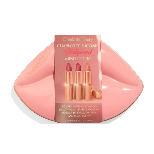 Charlotte Tilbury Charlotte's Iconic Hollywood Mini Lip Trio.