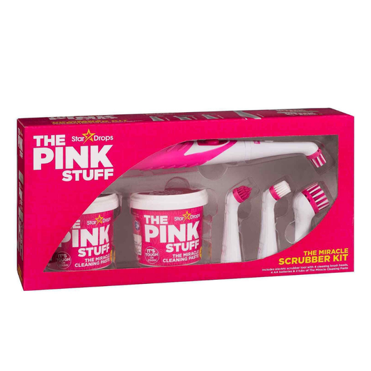Kit de Limpieza Eléctrico – The Pink Stuff Miracle Scrubber Kit